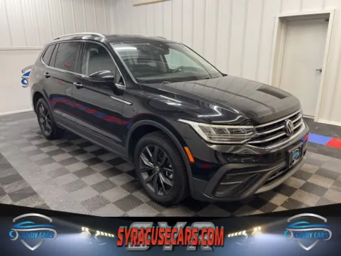 Black 2023 Volkswagen Tiguan 2.0T SE for sale in Syracuse, NY