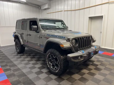Photos of 2021 Jeep Wrangler Unlimited Rubicon 4xe for sale in Syracuse, NY at Candy Cars