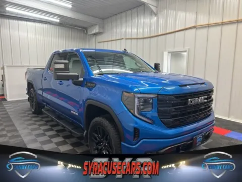 Blue 2022 GMC Sierra 1500 Elevation for sale in Syracuse, NY