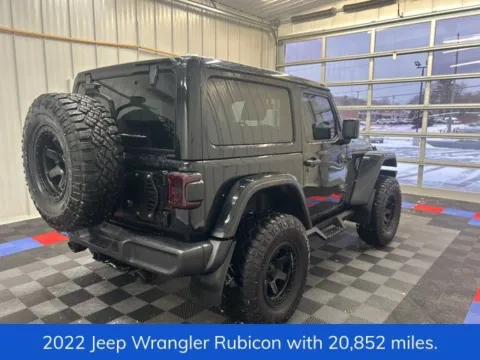 Another view of 2022 Jeep Wrangler Rubicon for sale in Syracuse, NY at Candy Cars
