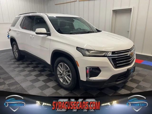 White 2023 Chevrolet Traverse LT for sale in Syracuse, NY