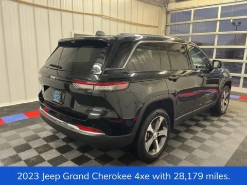 Another view of 2023 Jeep Grand Cherokee 4xe for sale in Syracuse, NY at Candy Cars