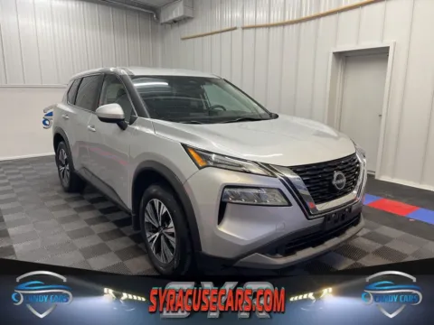 Silver 2023 Nissan Rogue SV for sale in Syracuse, NY