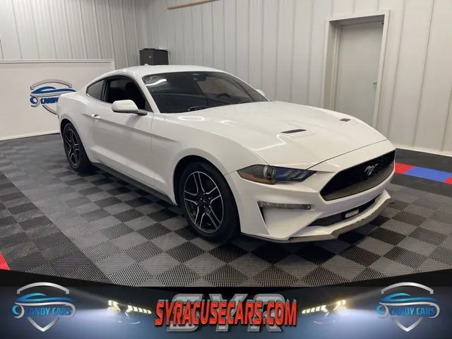 White 2021 Ford Mustang EcoBoost for sale in Syracuse, NY