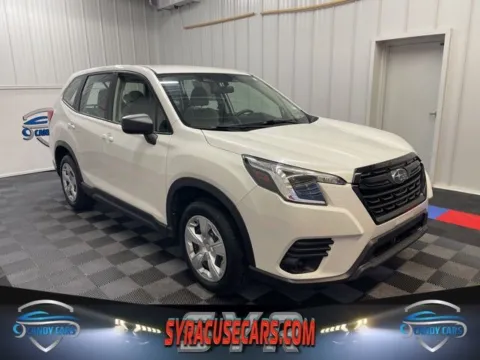 White 2023 Subaru Forester for sale in Syracuse, NY