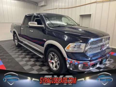 Blue 2017 Ram 1500 Laramie for sale in Syracuse, NY