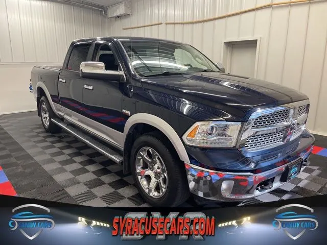 Blue 2017 Ram 1500 Laramie for sale in Syracuse, NY