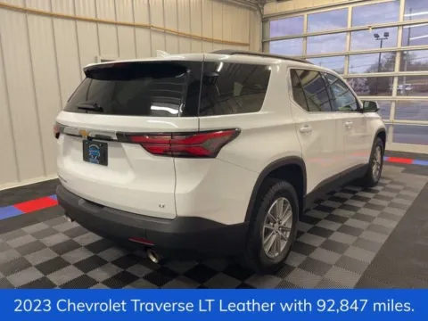Another view of 2023 Chevrolet Traverse LT Leather for sale in Syracuse, NY at Candy Cars