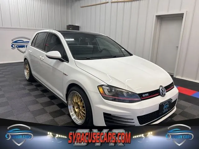 White 2015 Volkswagen Golf GTI Autobahn for sale in Syracuse, NY