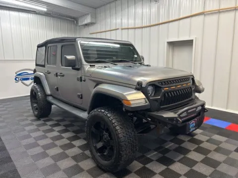 Photos of 2018 Jeep Wrangler Unlimited Sahara for sale in Syracuse, NY at Candy Cars