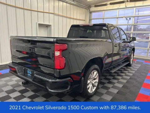 Another view of 2021 Chevrolet Silverado 1500 Custom for sale in Syracuse, NY at Candy Cars
