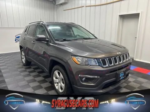 Gray 2021 Jeep Compass Latitude for sale in Syracuse, NY