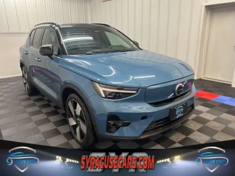 Blue 2023 Volvo XC40 Recharge Pure Electric Ultimate for sale in Syracuse, NY