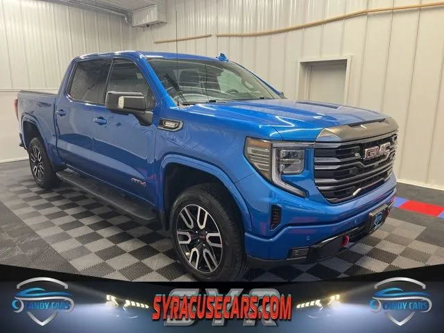 Blue 2022 GMC Sierra 1500 AT4 for sale in Syracuse, NY