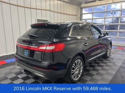 Another view of 2016 Lincoln MKX Reserve for sale in Syracuse, NY at Candy Cars