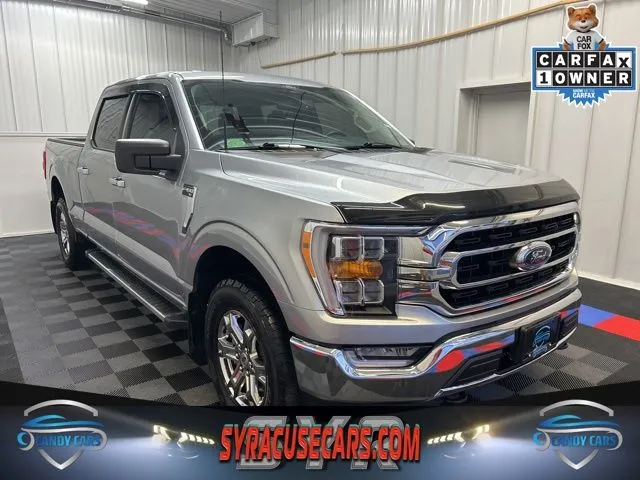 Silver 2022 Ford F-150 XLT for sale in Syracuse, NY