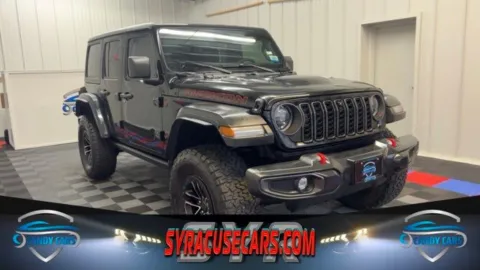 Black 2024 Jeep Wrangler Rubicon for sale in Syracuse, NY