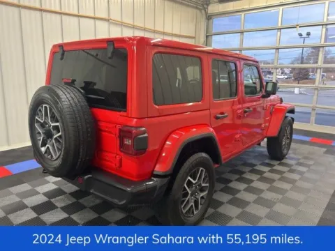 Another view of 2024 Jeep Wrangler Sahara for sale in Syracuse, NY at Candy Cars