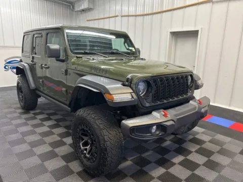 Another view of 2024 Jeep Wrangler Willys for sale in Syracuse, NY at Candy Cars