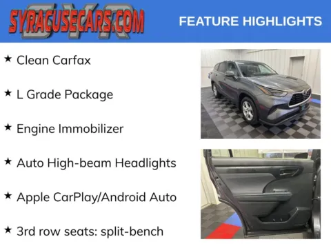 More photos of 2023 Toyota Highlander L at Candy Cars, NY