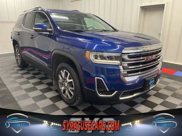 Blue 2023 GMC Acadia SLE for sale in Syracuse, NY