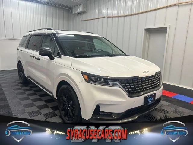 White 2024 Kia Carnival SX Prestige for sale in Syracuse, NY