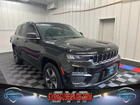 Black 2022 Jeep Grand Cherokee 4xe for sale in Syracuse, NY