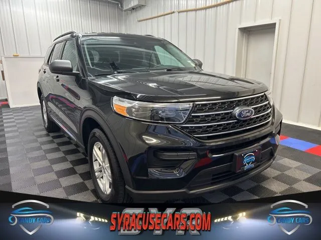 Black 2023 Ford Explorer XLT for sale in Syracuse, NY