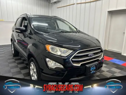 Black 2019 Ford EcoSport SE for sale in Syracuse, NY