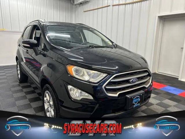 Black 2019 Ford EcoSport SE for sale in Syracuse, NY