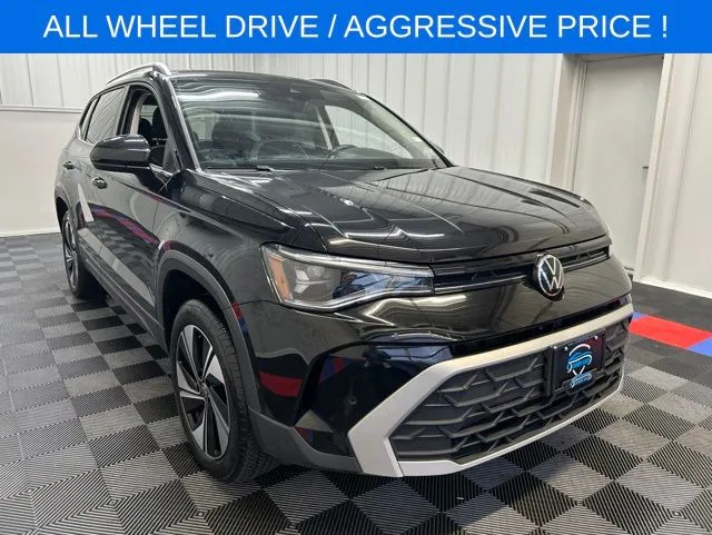 Black 2025 Volkswagen Taos 1.5T SE for sale in Syracuse, NY