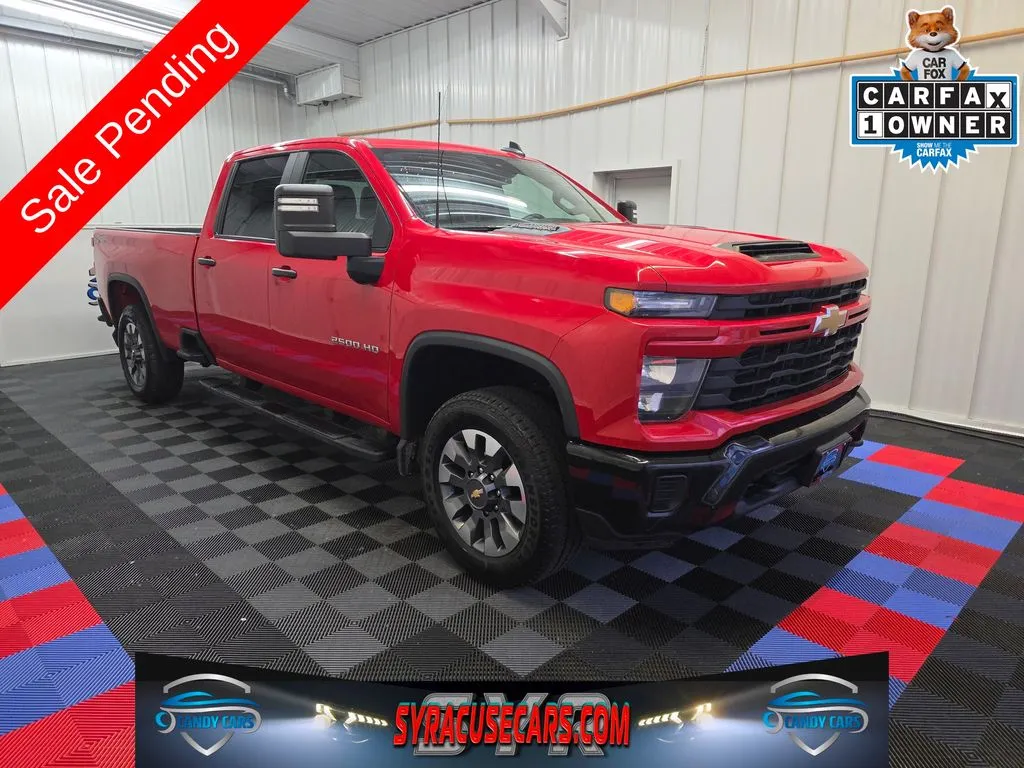 Red 2024 Chevrolet Silverado 2500 HD Custom for sale in Syracuse, NY