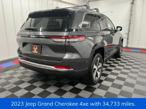 Another view of 2023 Jeep Grand Cherokee 4xe for sale in Syracuse, NY at Candy Cars