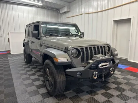 Another view of 2022 Jeep Wrangler Unlimited Sport Altitude for sale in Syracuse, NY at Candy Cars