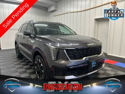 Black 2025 Kia Sorento X-Line EX for sale in Syracuse, NY