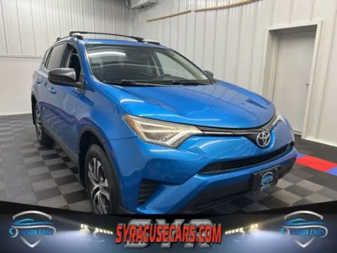 Blue 2016 Toyota RAV4 LE for sale in Syracuse, NY