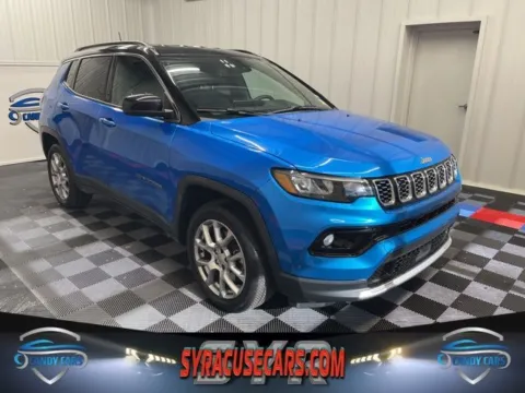 Blue 2025 Jeep Compass Limited for sale in Syracuse, NY
