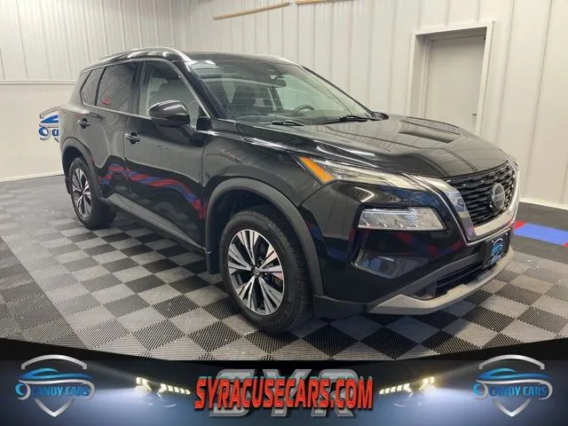 Black 2021 Nissan Rogue SV for sale in Syracuse, NY