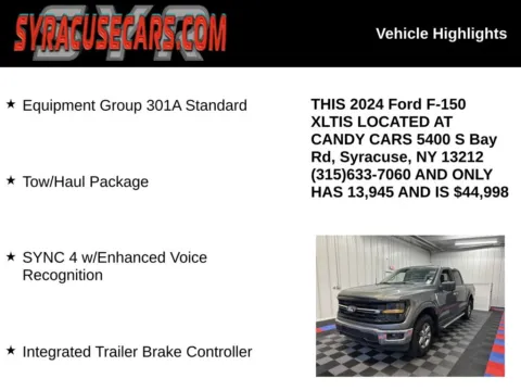 More photos of 2024 Ford F-150 XLT at Candy Cars, NY