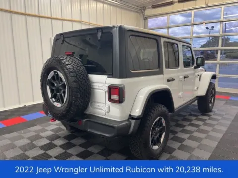 Another view of 2022 Jeep Wrangler Unlimited Rubicon for sale in Syracuse, NY at Candy Cars