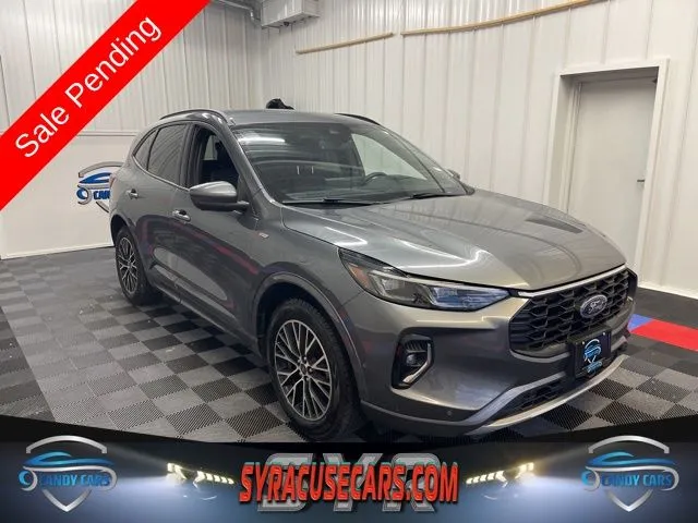 Gray 2023 Ford Escape Hybrid ST-Line Elite for sale in Syracuse, NY