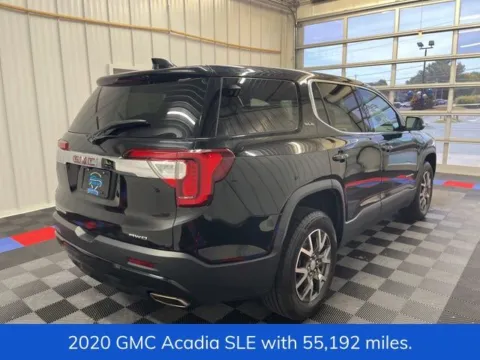 Another view of 2020 GMC Acadia SLE for sale in Syracuse, NY at Candy Cars