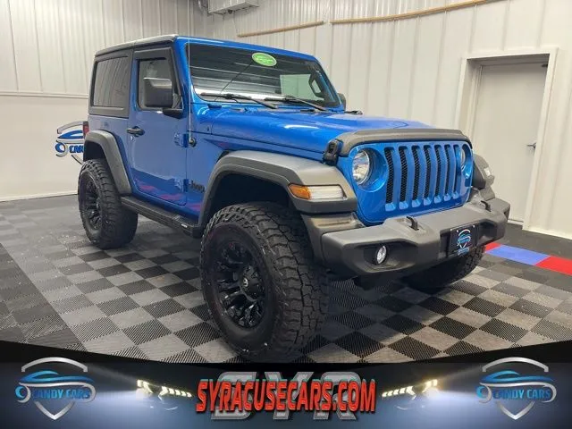 Blue 2023 Jeep Wrangler Sport S for sale in Syracuse, NY