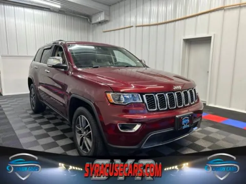 Red 2018 Jeep Grand Cherokee Limited for sale in Syracuse, NY