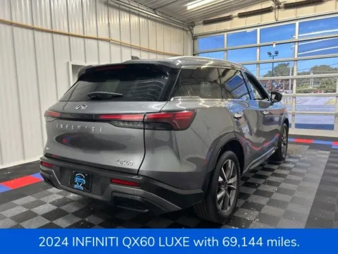 Another view of 2024 INFINITI QX60 LUXE for sale in Syracuse, NY at Candy Cars
