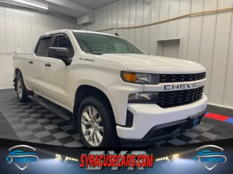 White 2021 Chevrolet Silverado 1500 Custom for sale in Syracuse, NY