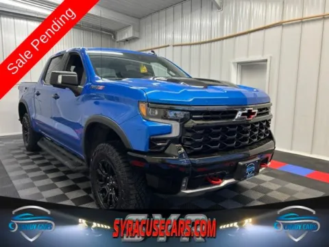 Blue 2025 Chevrolet Silverado 1500 ZR2 for sale in Syracuse, NY