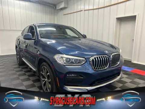 Blue 2021 BMW X4 xDrive30i for sale in Syracuse, NY