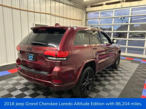 Another view of 2018 Jeep Grand Cherokee Altitude for sale in Syracuse, NY at Candy Cars