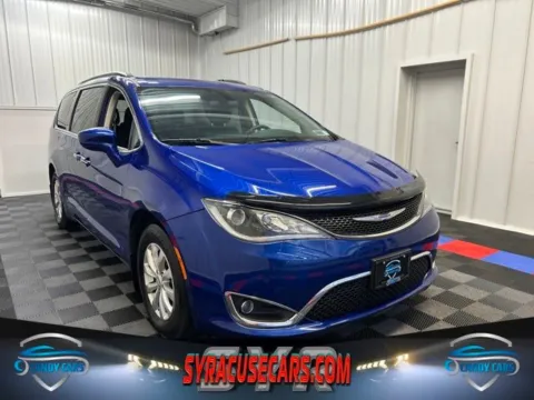 Blue 2018 Chrysler Pacifica Touring Plus for sale in Syracuse, NY